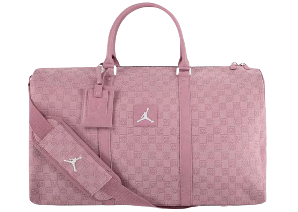 Jordan Monogram Duffle (40L) Pink Glaze