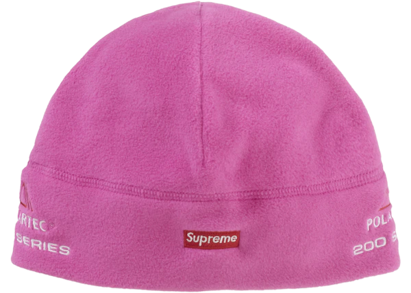 Supreme Polartec Sport Beanie Pink