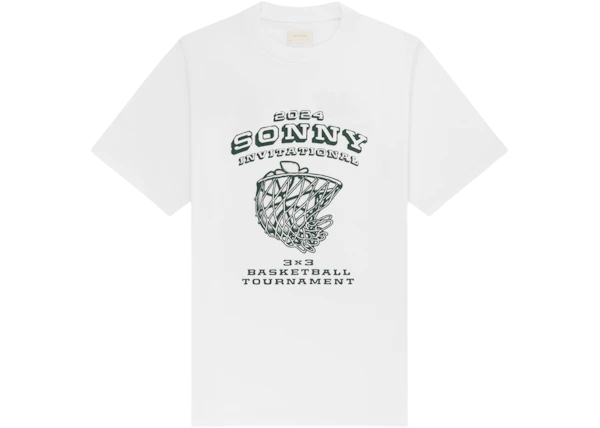Aime Leon Dore x New Balance Sonny NY Paris Invitational Tee White
