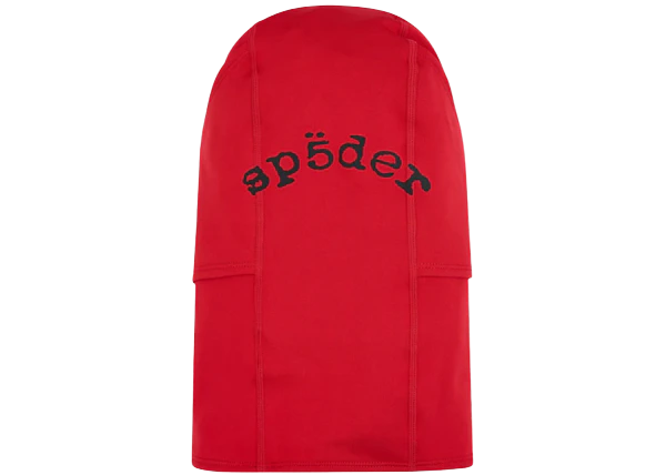 Sp5der OG Logo V2 Shiesty Mask Red