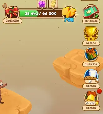 Animals & Coins Active Events Sidebar