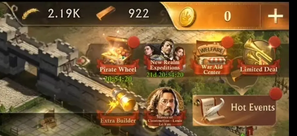 Louie Le Vau Event - Guns of glory