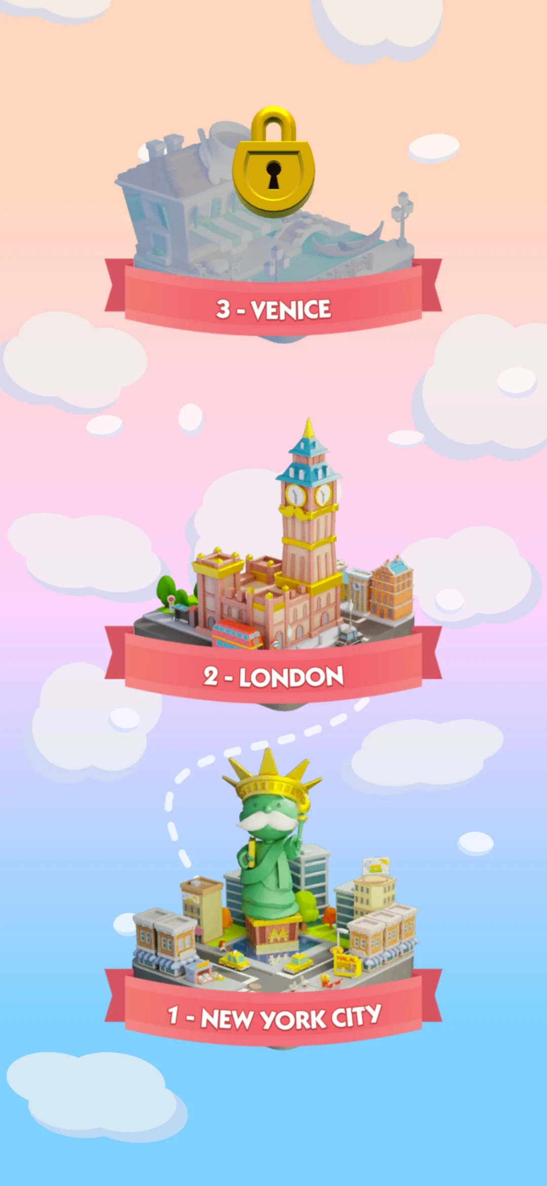 Board Levels Progression