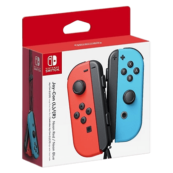 Neon Red/Neon Blue Joy Con